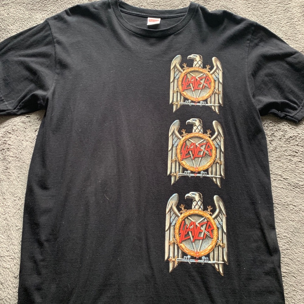 Supreme x slayer tee